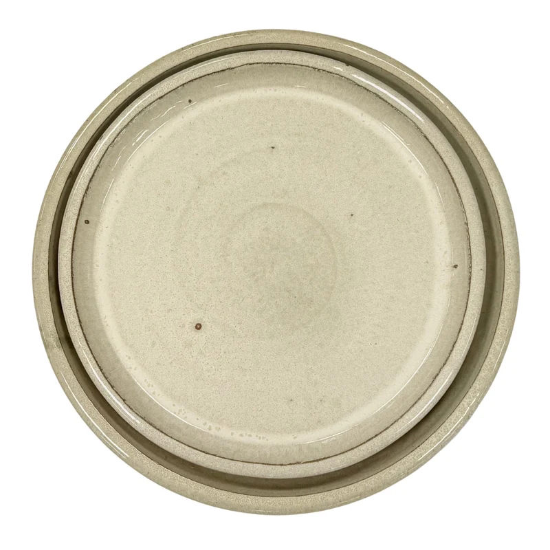 Soucoupe ronde 40cm brume d'été