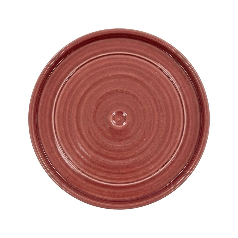 Soucoupe 41cm rose
