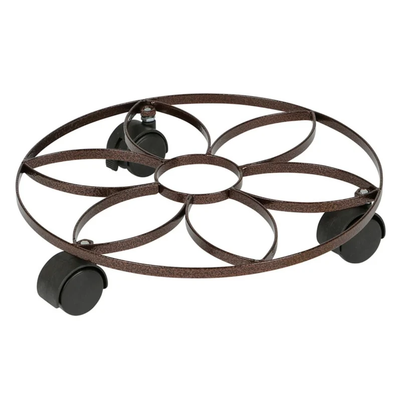 Practo Support à roulettes pour plantes 30 x 30 cm 074