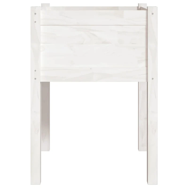 Jardineras 2 Uds Madera Maciza De Pino 50x50x70 Cm