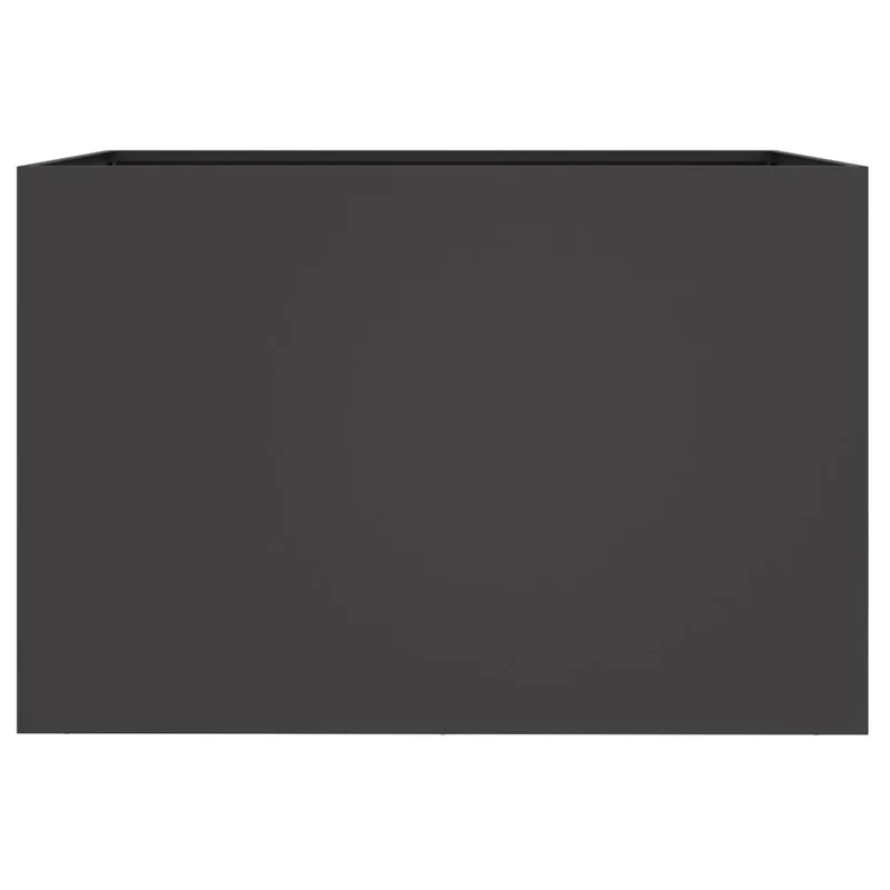 Jardinera Acero Negro 62x40x39 Cm