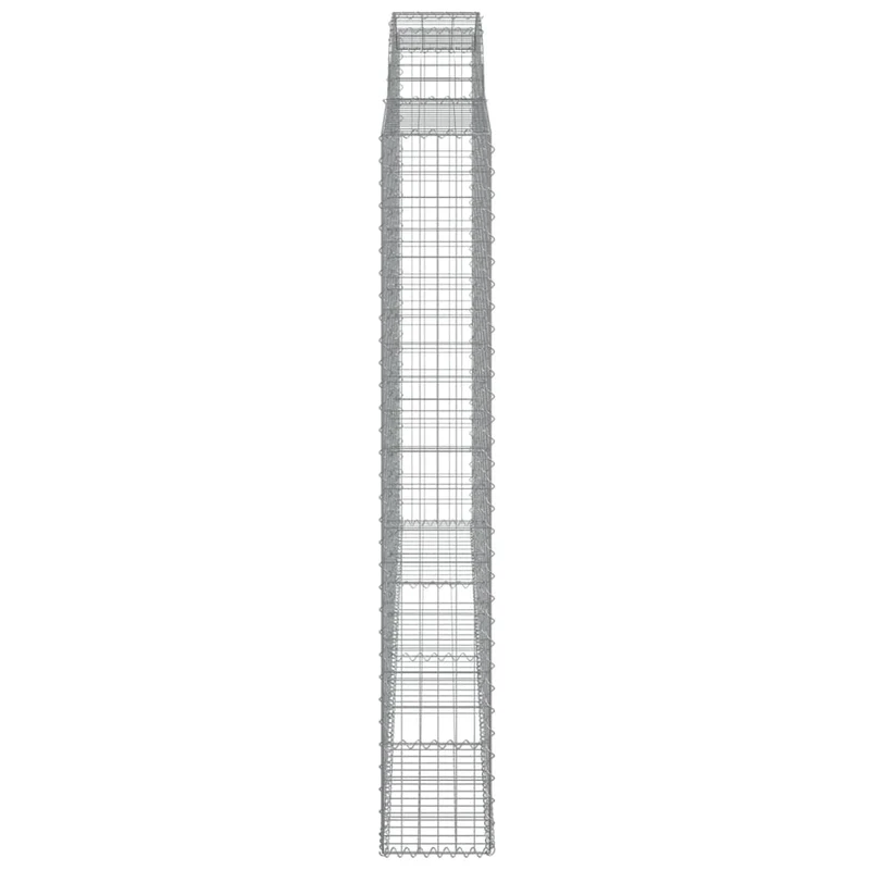 Cestas De Gaviones 4 Uds Forma De Arco Hierro 300x30x200/220 Cm