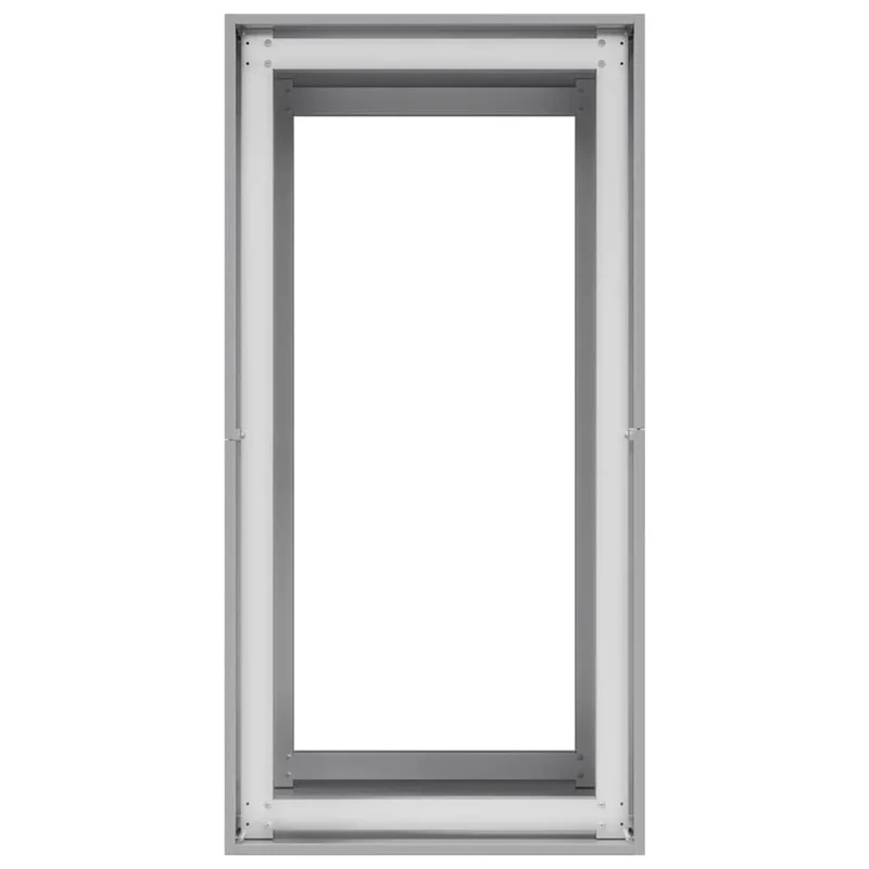 Jardinera 40x80x80 Cm De Acero Galvanizado