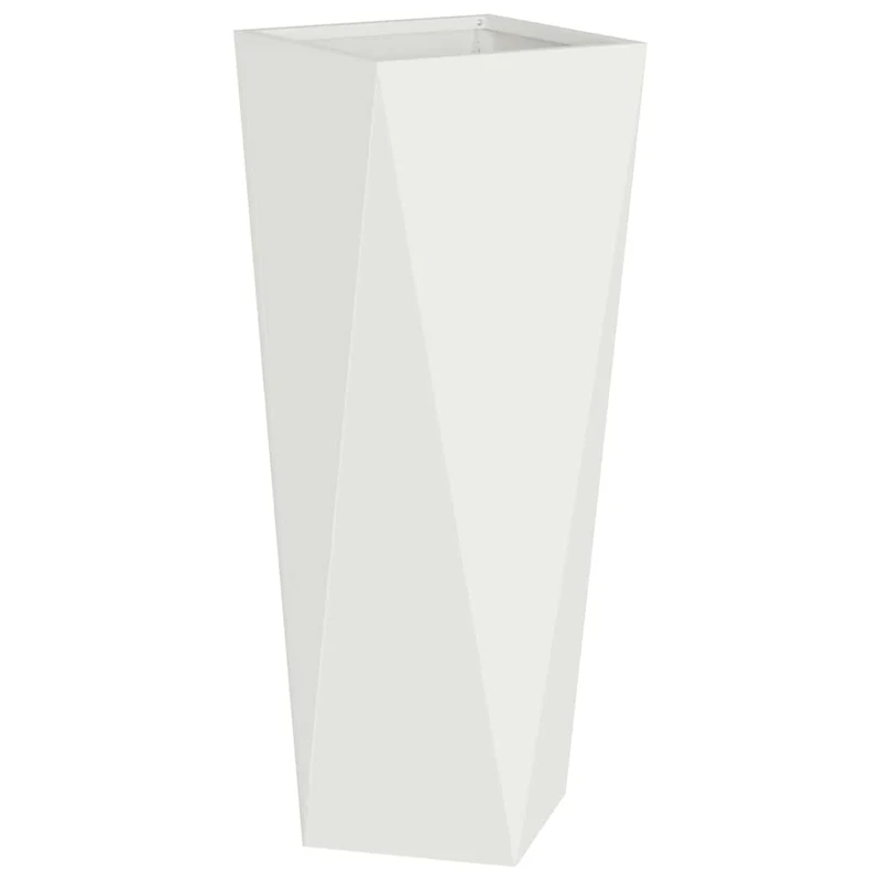Jardinera 2 Uds. 30 X 30 X 75 Cm Acero
