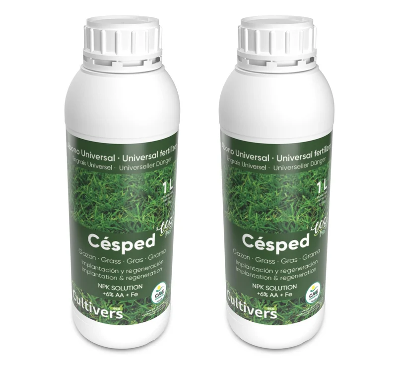 Abono Césped Líquido Ecológico Cultivers 5 L