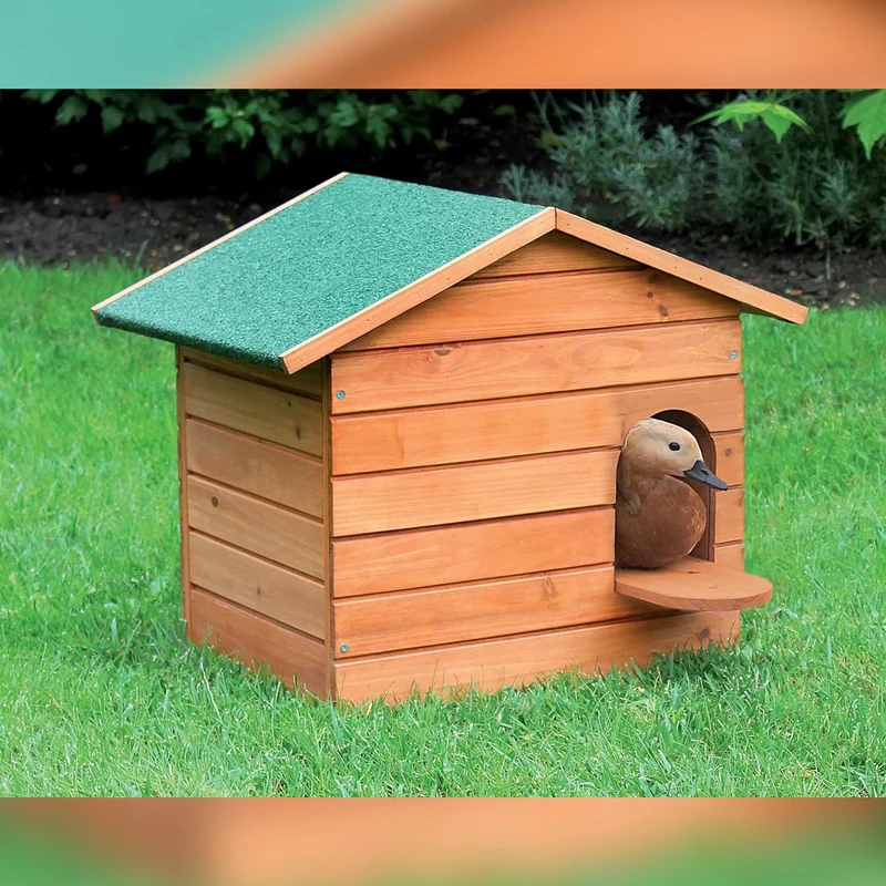 Caseta De Madera Para Patos - Nido Para Patos Pequeño