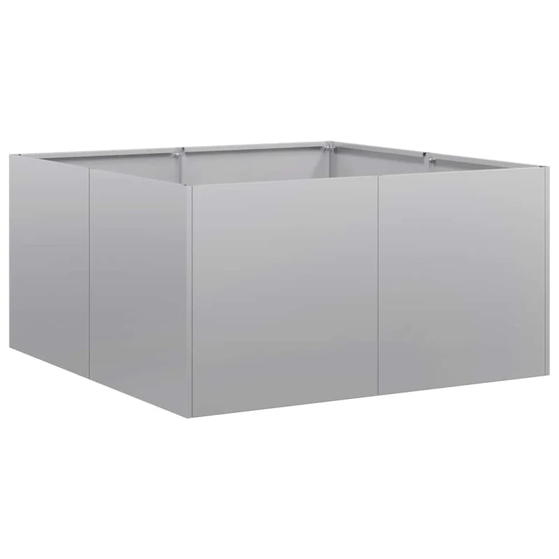 Jardinera 80x80x40 Cm De Acero Galvanizado