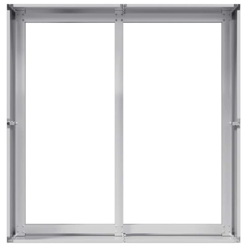 Jardinera 80x80x40 Cm De Acero Galvanizado