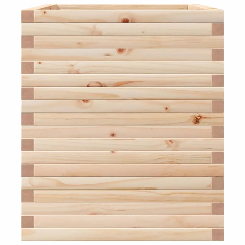 Jardinera Madera Maciza De Pino 90x60x68,5 Cm