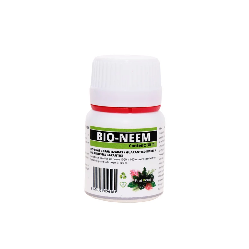 Aceite de neem ecológico para plantas Bio Neem Prot-Eco (30 ml) + pipeta dosificadora 5ml gratis