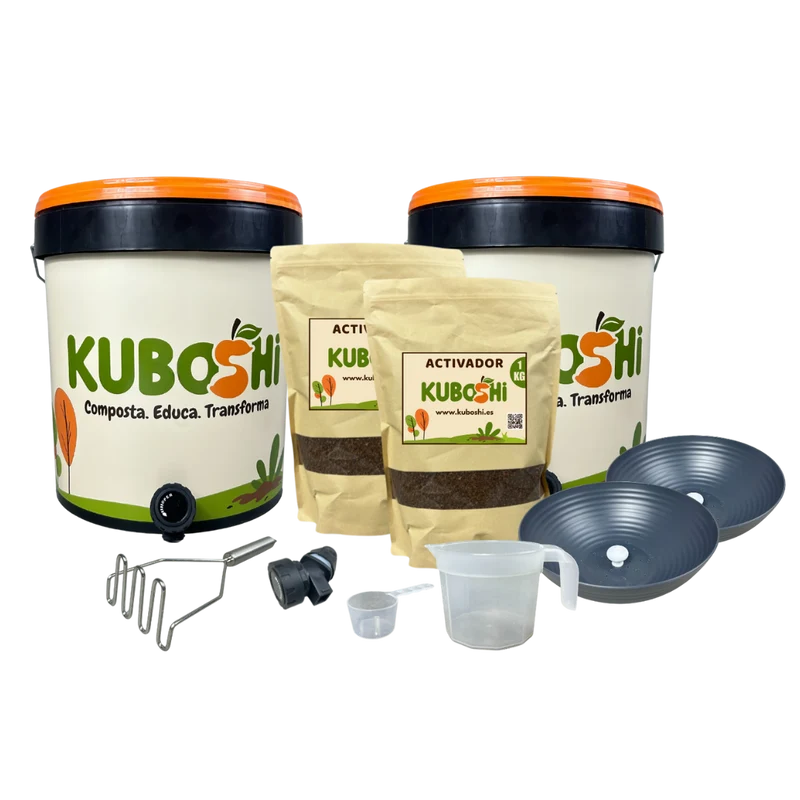 Kuboshi Extra: Pack De Compostaje Bokashi