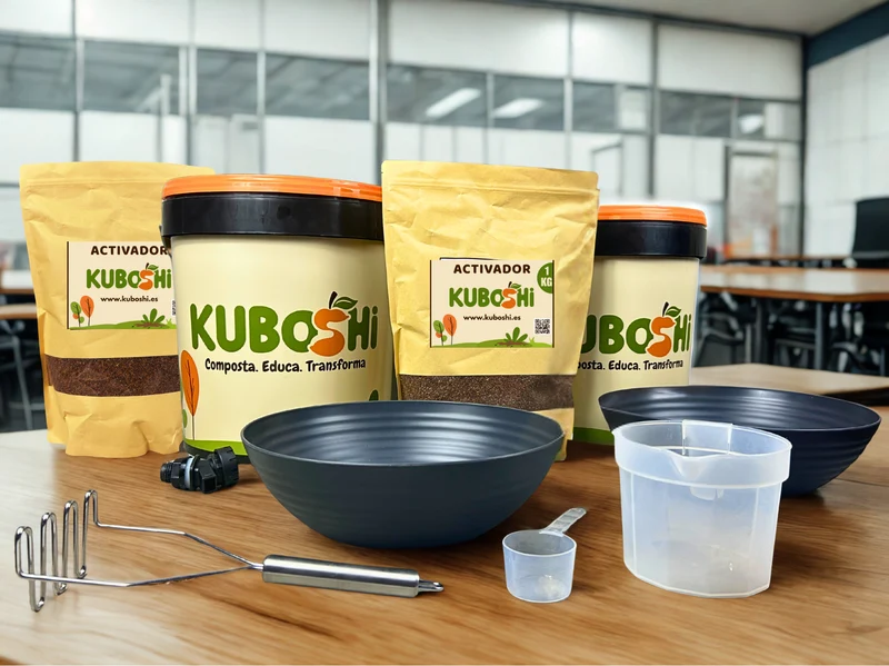 Kuboshi Extra: Pack De Compostaje Bokashi