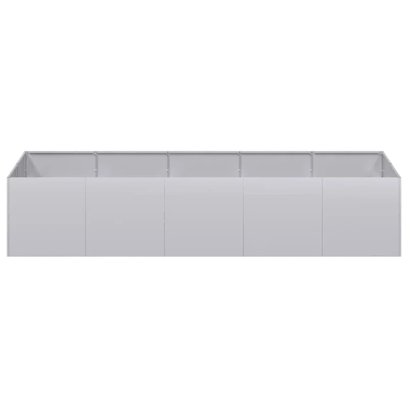Jardinera 200x80x40 Cm De Acero Galvanizado