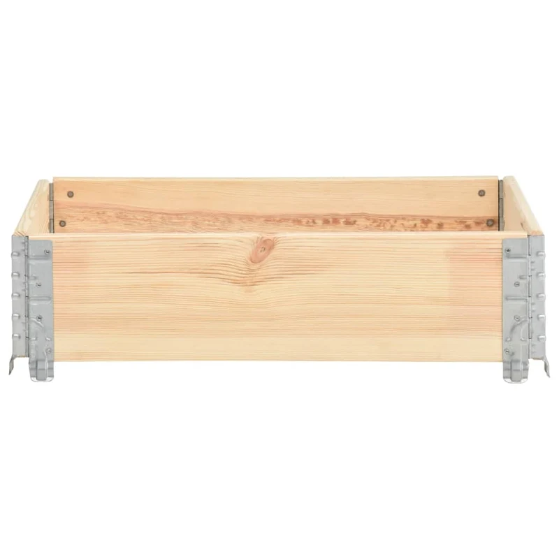 Arriate De Madera Maciza De Pino 60x80 Cm