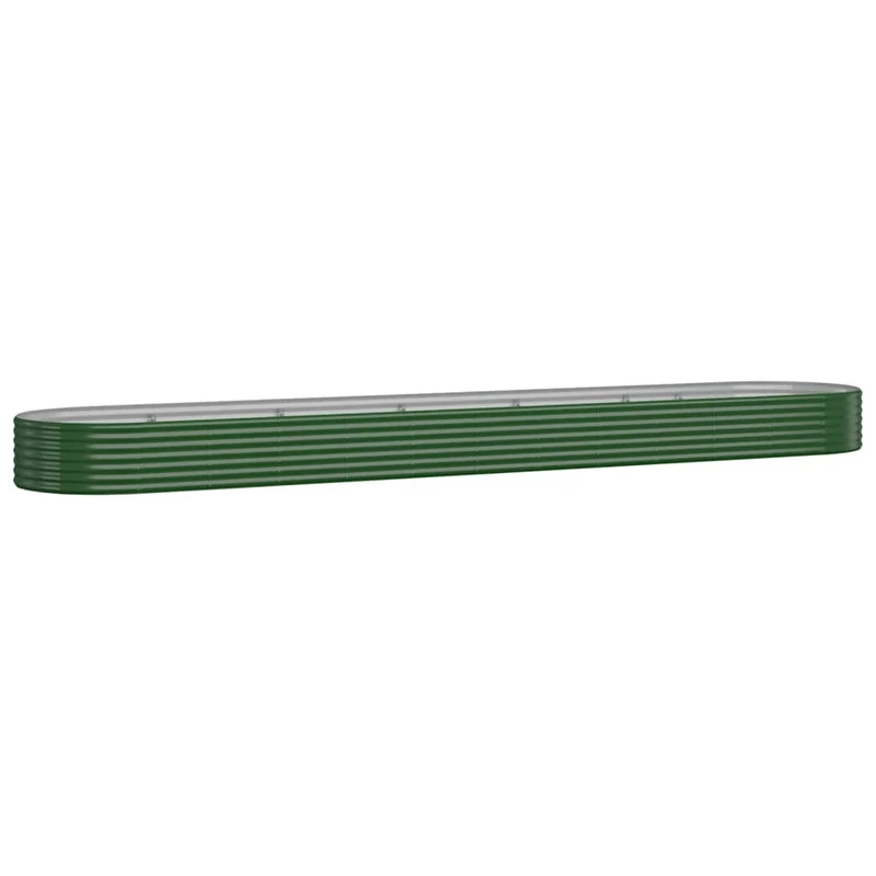 Jardinera Arriate Acero Galvanizado Verde 507x100x36 Cm