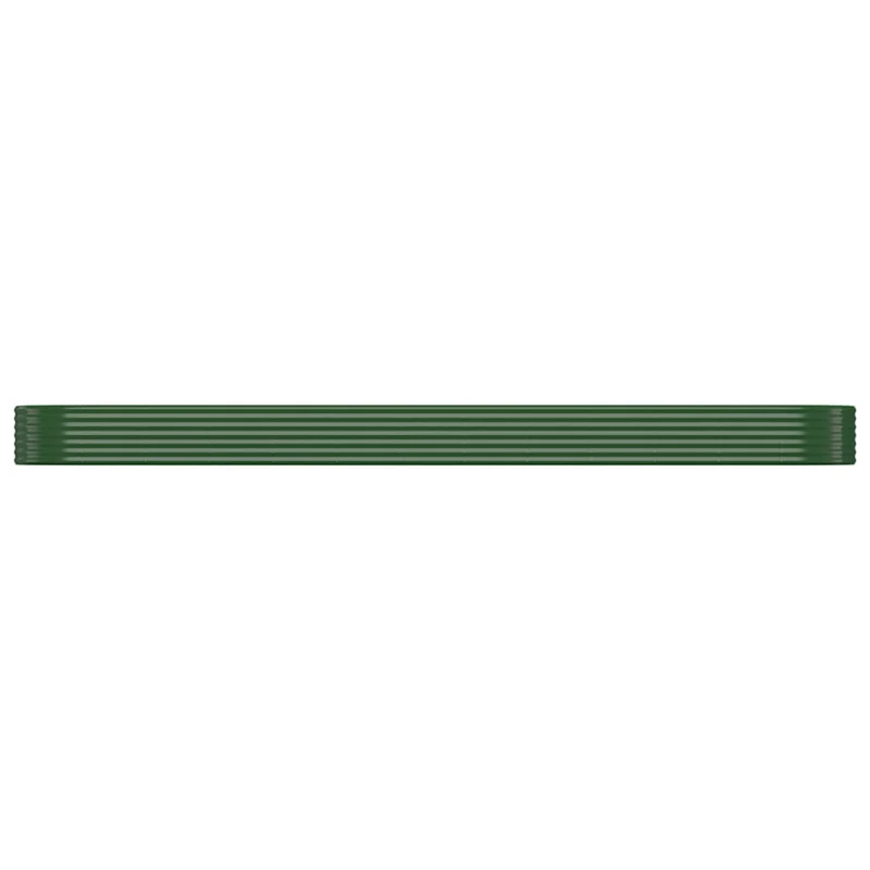 Jardinera Arriate Acero Galvanizado Verde 507x100x36 Cm