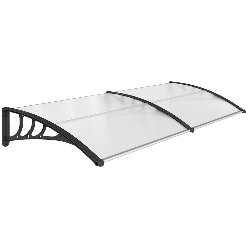 Outsunny Marquesina Para Puertas Y Ventanas 195x75cm Tejadillo De Protección