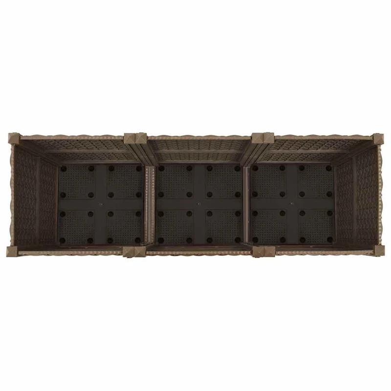 Jardinera Elevada 120x40x38 Cm Polipropileno