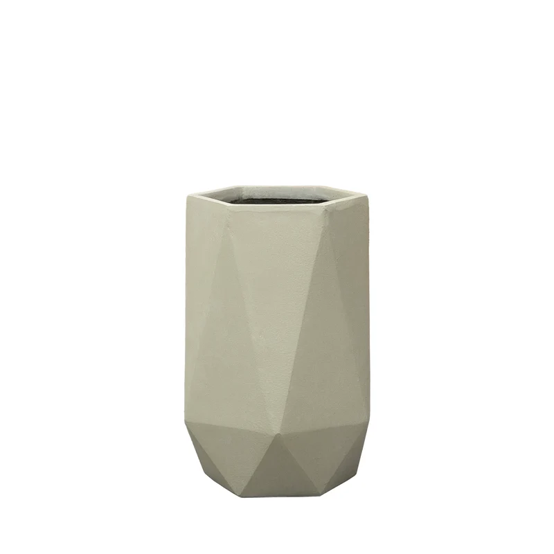 Cache-pot pré percé PRISME 32x44cm beige