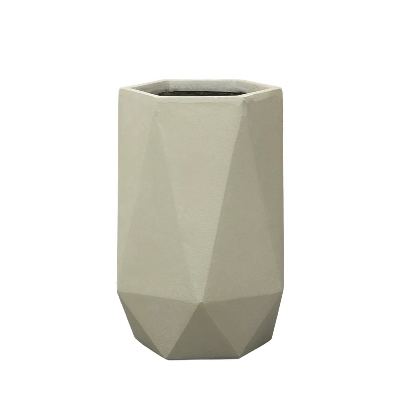 Cache-pot pré percé PRISME 47x50cm beige