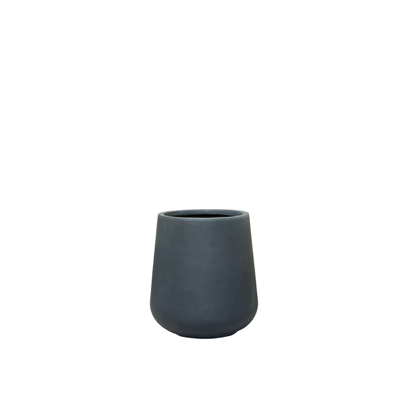 Cache-pot pré percé SILEX 44x45cm gris foncé