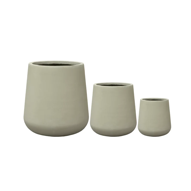 Cache-pot pré percé SILEX 84x85cm beige