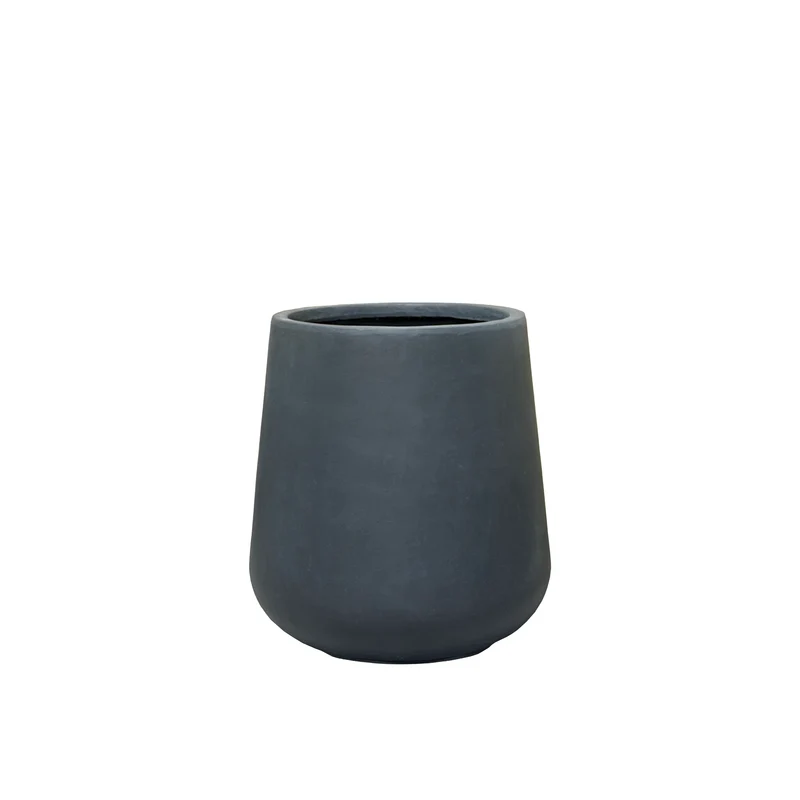 Cache-pot pré percé SILEX 62x63cm gris foncé