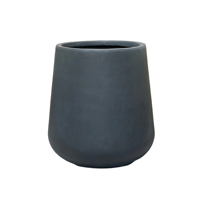 Cache-pot pré percé SILEX 84x85cm gris foncé