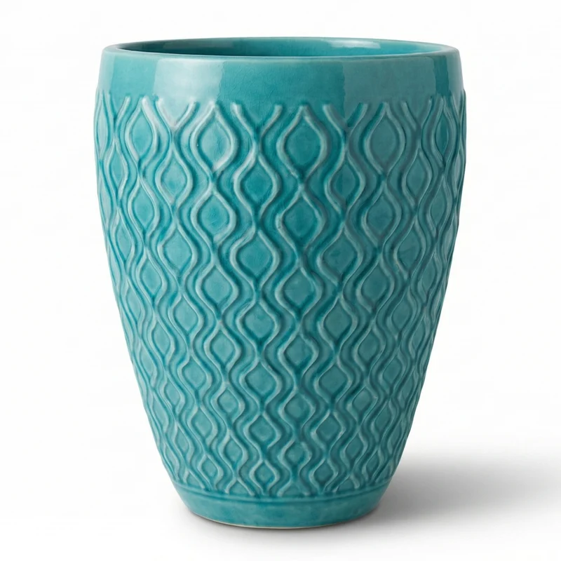 Pot PHENIX 41x55cm turquoise