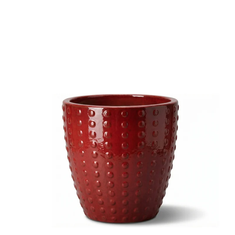 Pot ATTILA 23x22cm rouge impérial