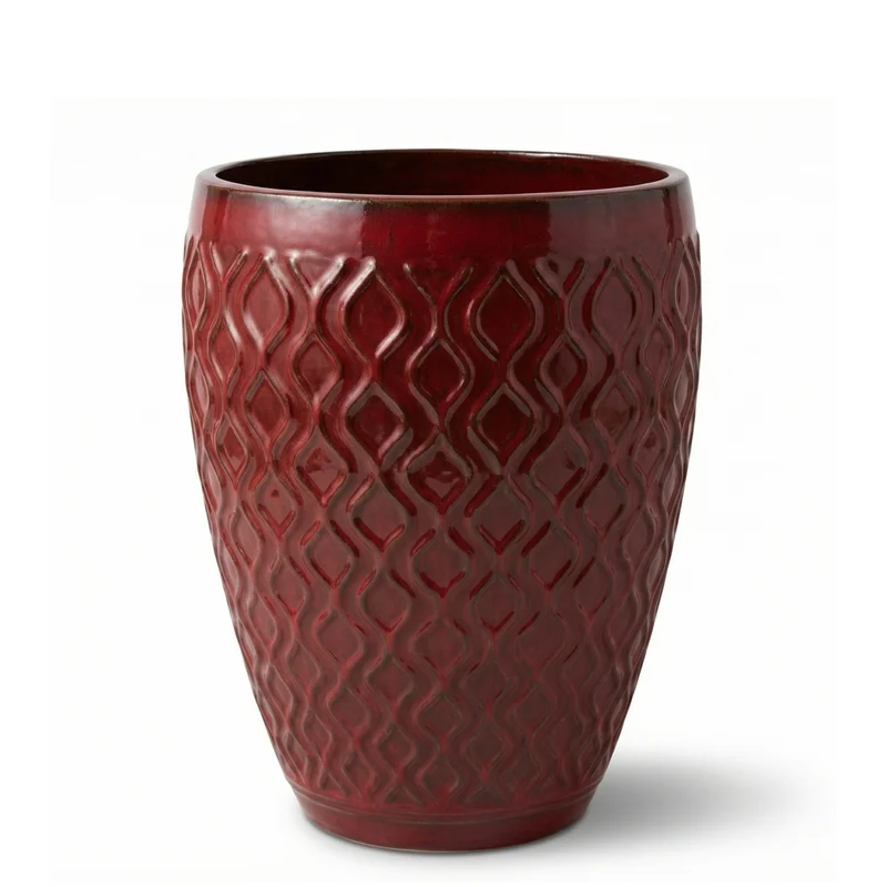 Pot PHENIX 32x40cm rouge impérial