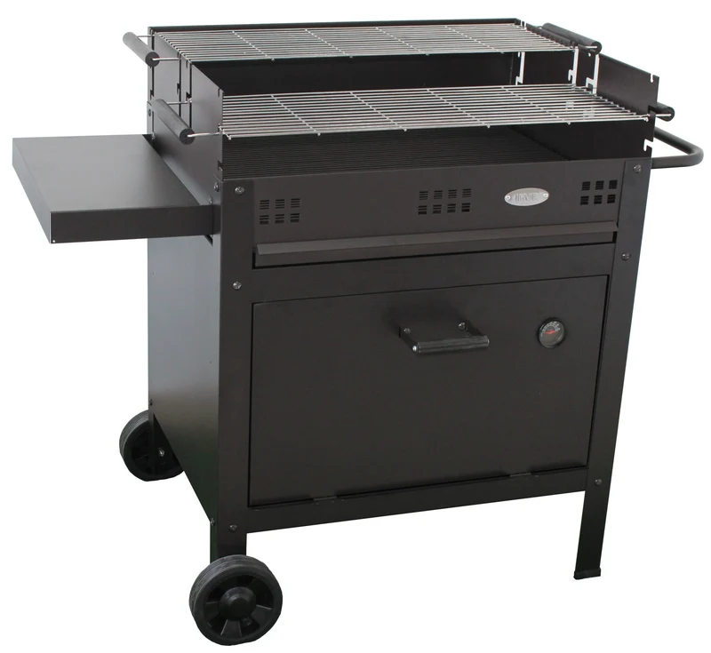 Barbacoa de Jardín Etna V20 con Parrilla y Horno para Carbón