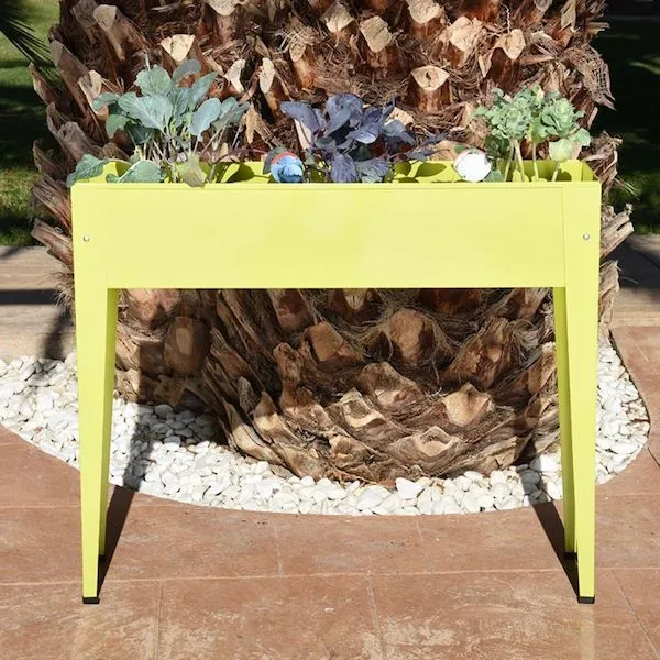 Mesa de Cultivo Metal Rectangular