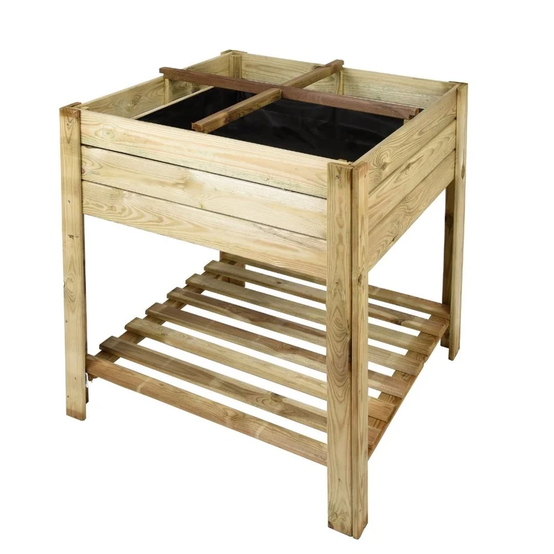 Mesa de Cultivo Cuadrada - 80 x 80 x 80