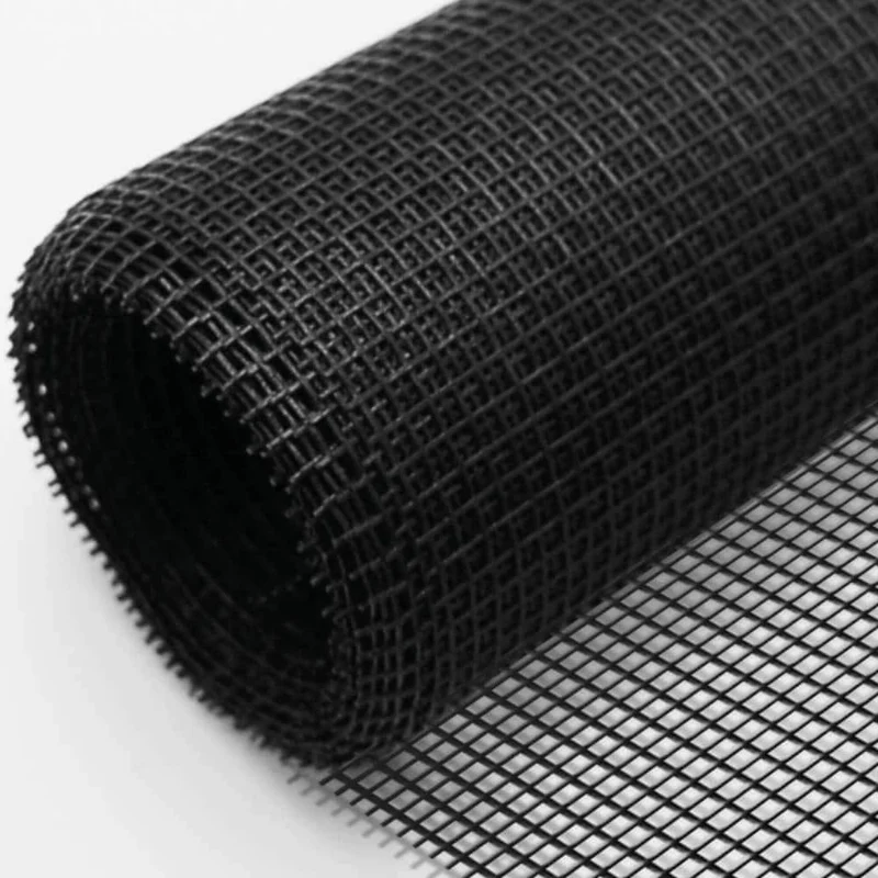 Malla Mosquitera Fibra de Vidrio 120gr. - NEGRO