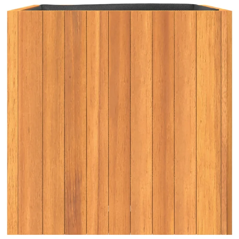 Jardinera De Madera Maciza De Acacia 45x45x45 Cm