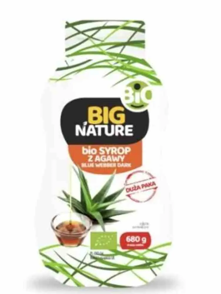 Big Nature blauer Webber dunkler Agavensirup bio 680g