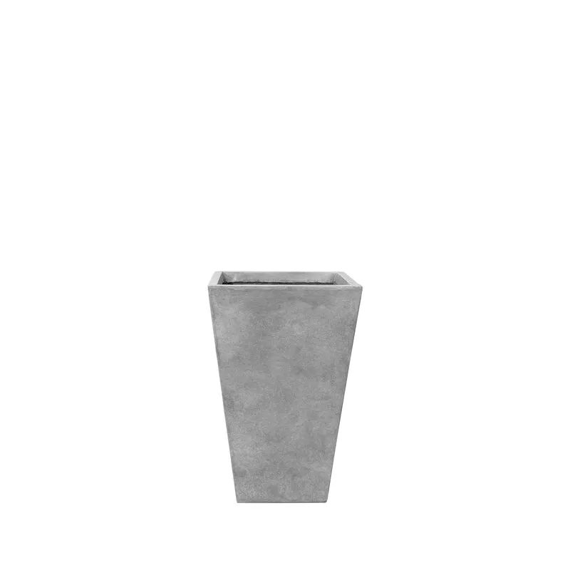 Cache-pot pré percé AERIS 40x62cm gris clair
