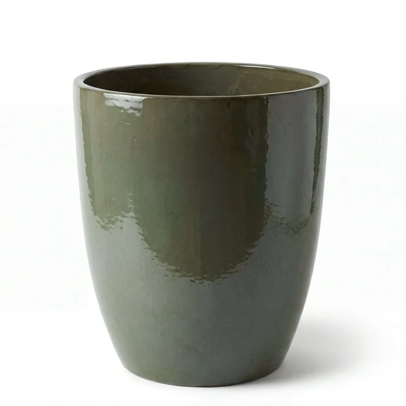 Pot MAZARIN2 45x60cm vert crème