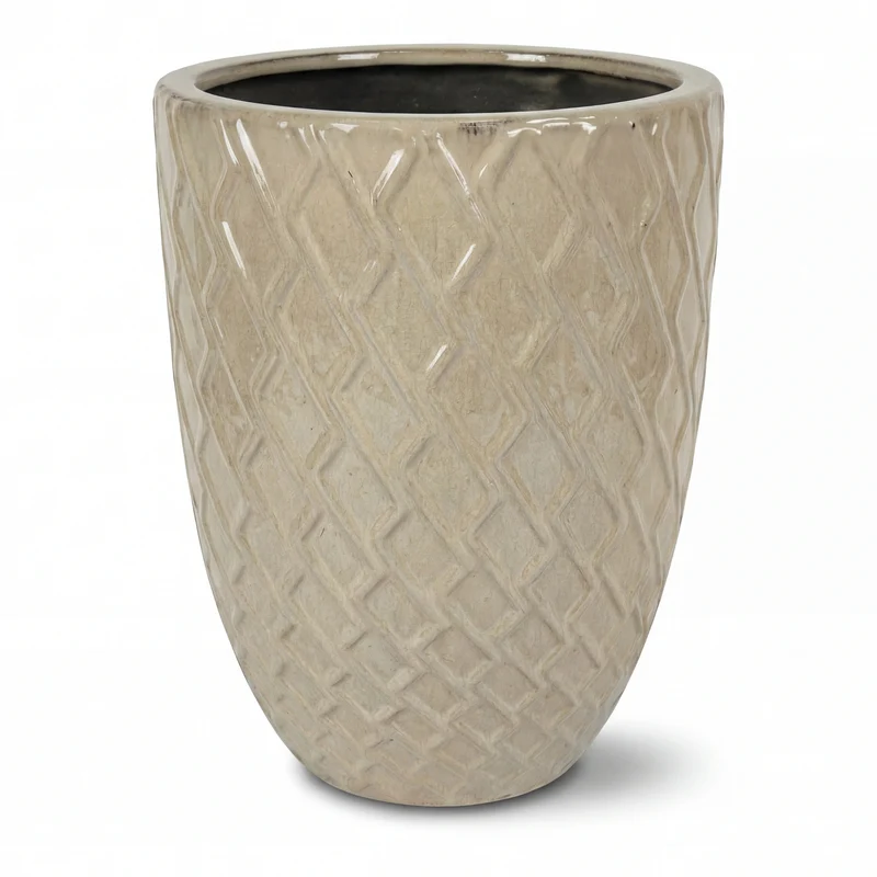 Pot ZEUS 42x54cm crème
