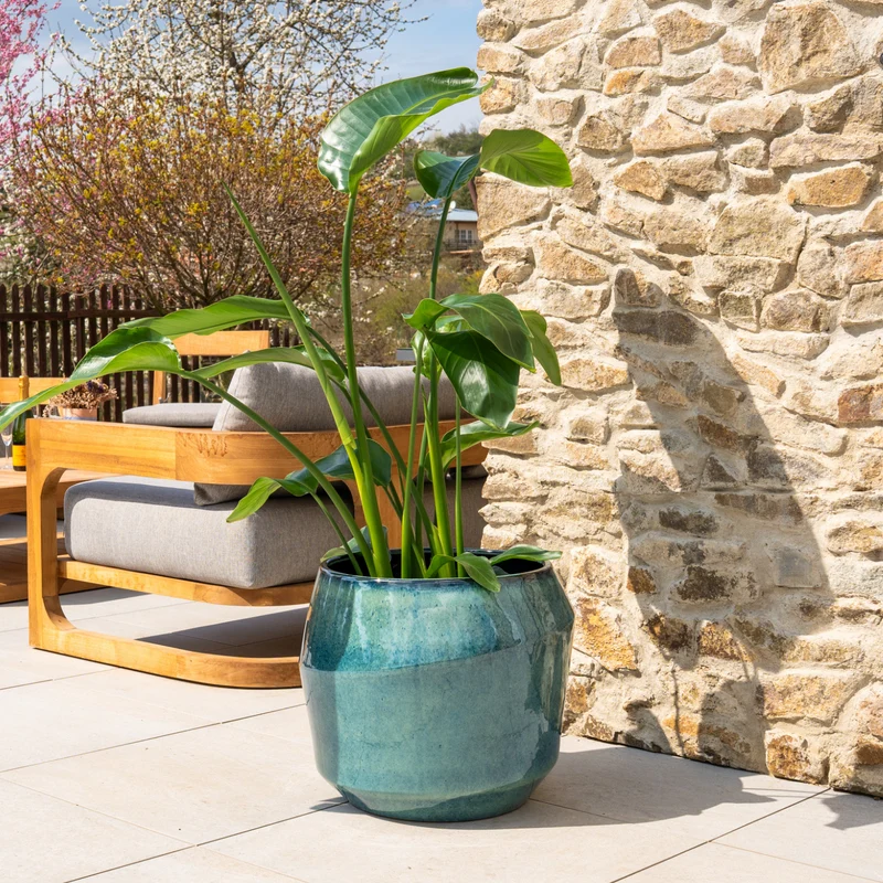 Pot MONACO 51x44cm jade