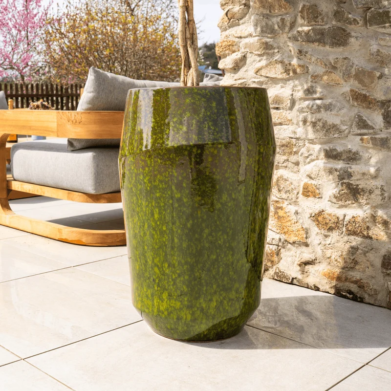 Pot MONACO 44x67cm vert