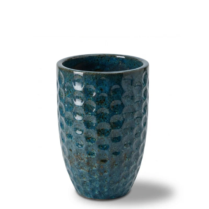 Pot MEROVEE 23x35cm bleu fer
