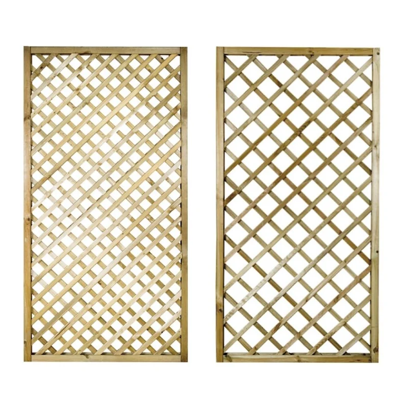 Panel Celosía de Madera - FAURA - Cuadro 9 cm