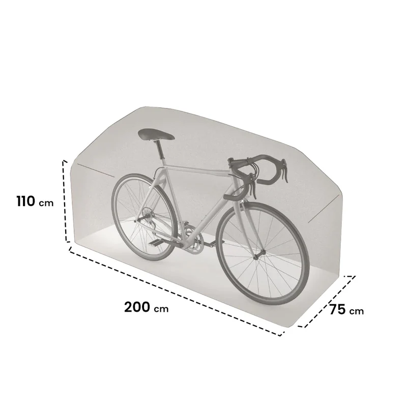Funda Protectora Bicicleta 200x75x110 Cm Nortene