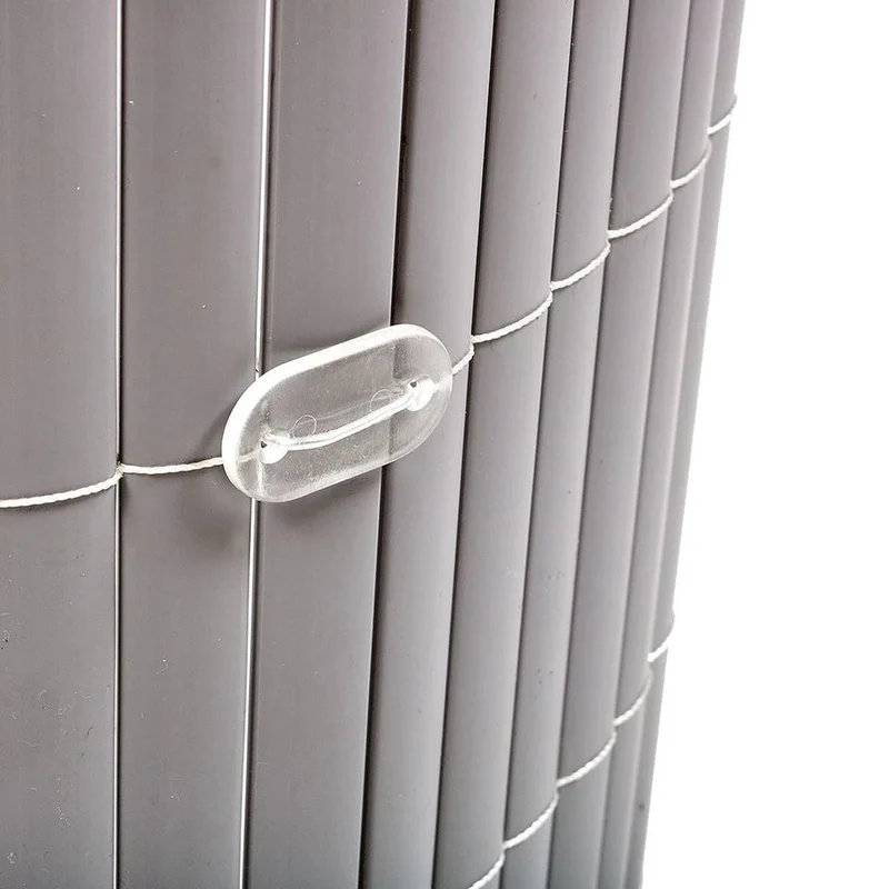 Pack Instalación Cañizo Pvc Plasticane 3 Metros Blanco 1x3 M