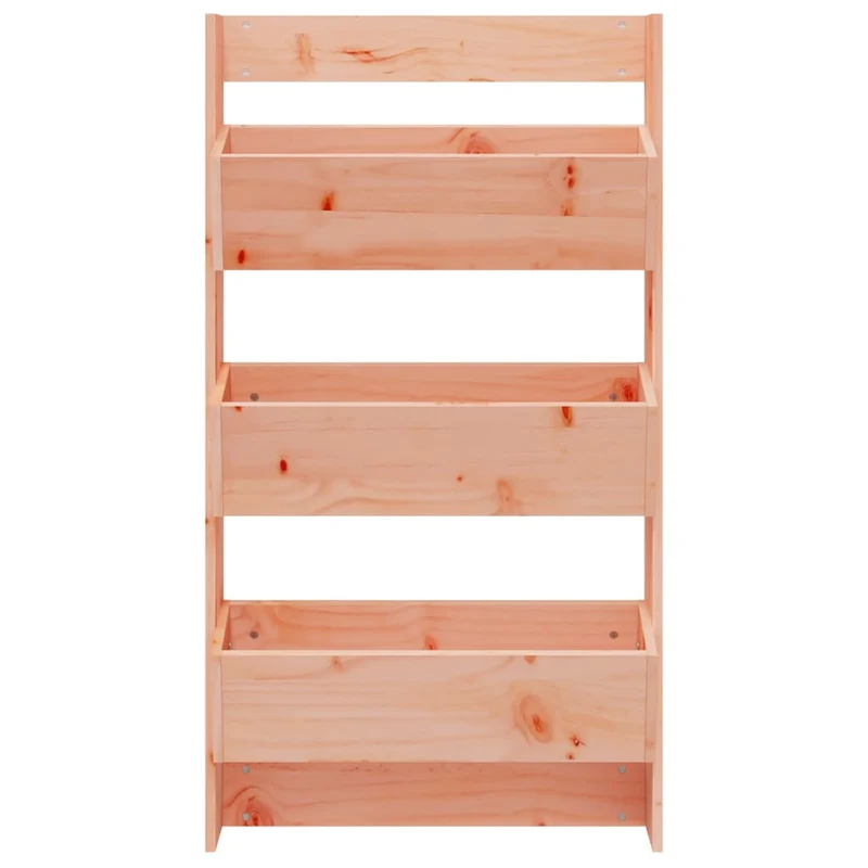 Jardinera Pared 3 Niveles Madera Maciza Douglas 60x18,5x110 Cm