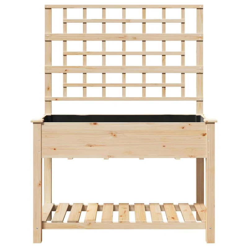 Macetero De Jardín Beige 115 X 60,5 X 153 Cm