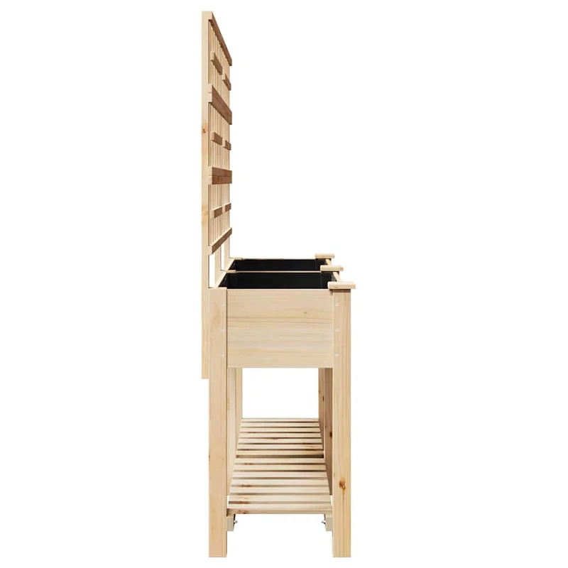 Macetero De Jardín Beige 161 X 46 X 152,5 Cm