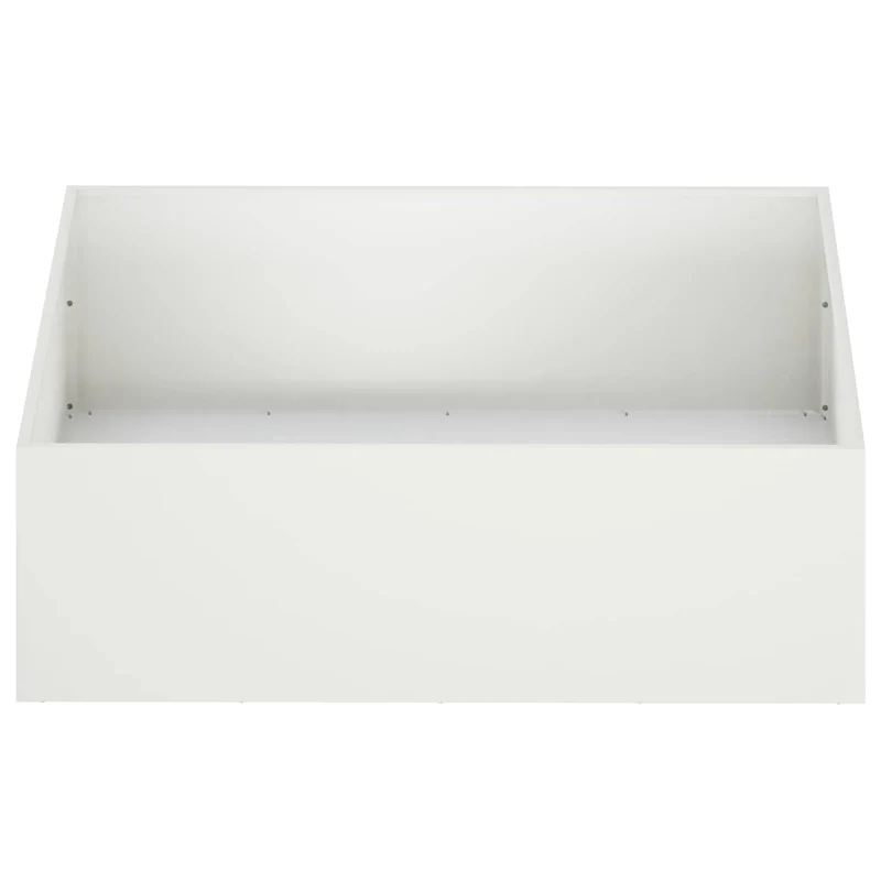 Macetero De Jardín 2 Uds. Blanco 80 X 80 X 30 Cm